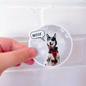 WOOF.