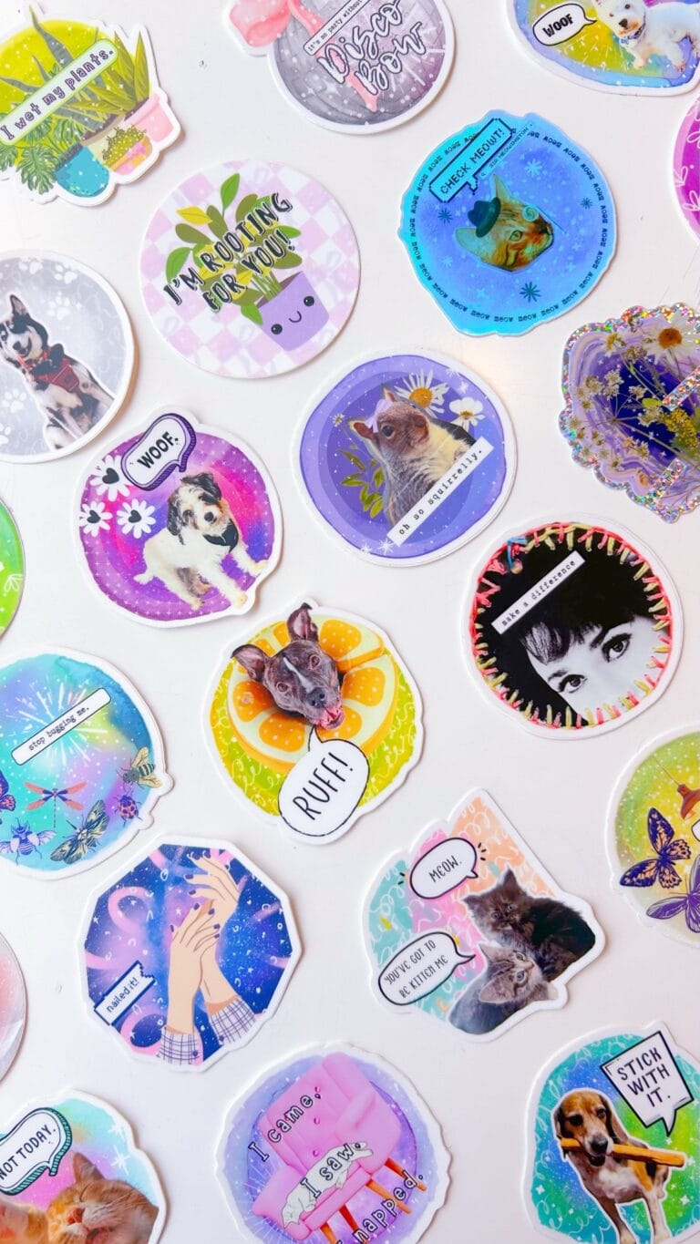 UBC Day Five: How I Make Stickers!